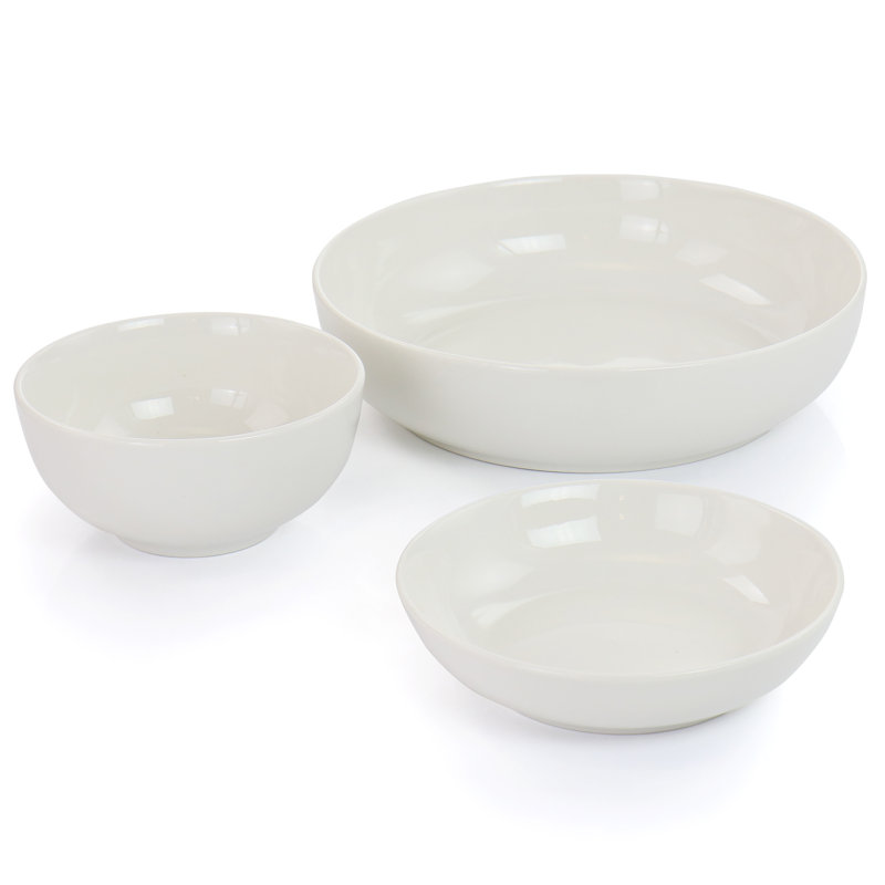 Elama Porcelain China Dinnerware Set Service for 6 & Reviews Wayfair